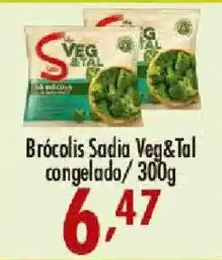 Confiança Supermercados Brócolis Sadia Veg&Tal oferta