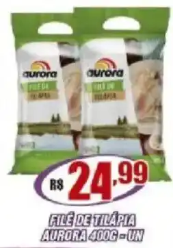 Violeta Supermercados Filé de tilápia aurora oferta