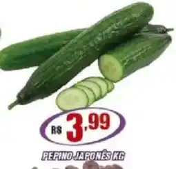 Violeta Supermercados Pepino japonês kg oferta