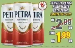 Violeta Supermercados Cerveja petra puro malte oferta