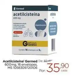 Carrefour Germed - acetilcisteína oferta