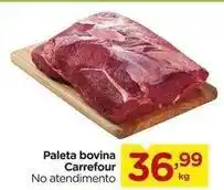 Carrefour Carrefour - paleta bovina oferta