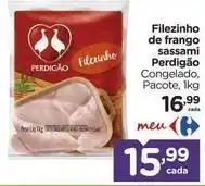 Carrefour Perdigão - filezinho de frango sassami oferta