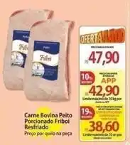 Atacadão Friboi - carne bovina peito porcionado oferta