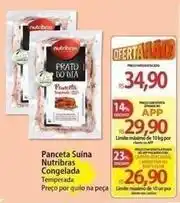 Atacadão Nutricional - panceta suína nutribras congelada oferta