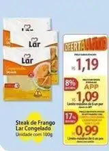 Atacadão Lar - steak de frango oferta