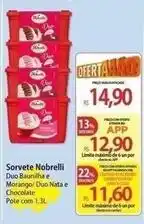 Atacadão Nobrelli - sorvete oferta