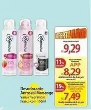 Atacadão Monange - desodorante aerossol oferta