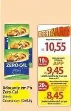 Atacadão Zero cal - adoçante em pó oferta