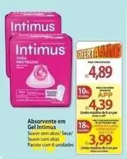 Atacadão Intimus - absorvente em gel oferta