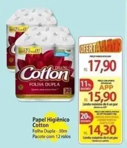 Atacadão Papel Higiênico Cotton Folha Dupla oferta