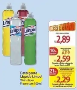 Atacadão Detergente Líquido Limpol Vários tipos oferta