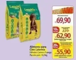 Atacadão Alimento para Cães Latemia Filhotes Carne e Frango oferta