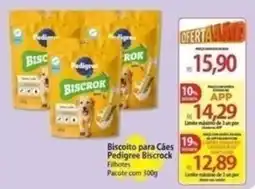 Atacadão Biscoito para Cães Pedigree Biscrock oferta