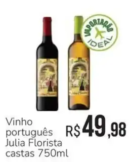Hiperideal Supermercados Vinho português julia florista castas oferta