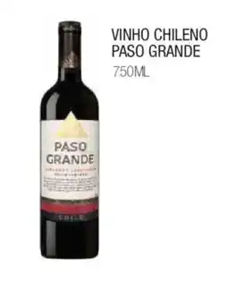 Fort Atacadista vinho chileno paso grande oferta