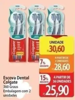 Atacadão Escova Dental Colgate 360 Graus oferta