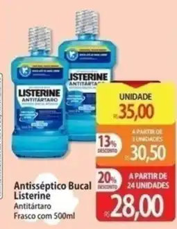 Atacadão Antisséptico Bucal Listerine Antitartaro oferta