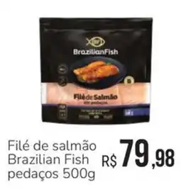 Hiperideal Supermercados Filé de salmão Brazilian Fish pedaços oferta