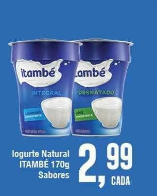 Rede Economia Iogurte Natural Itambé oferta