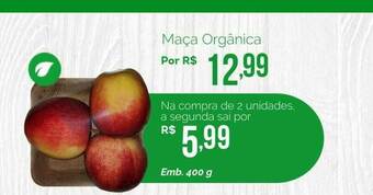 Oba Hortifruti Maça Orgânica oferta