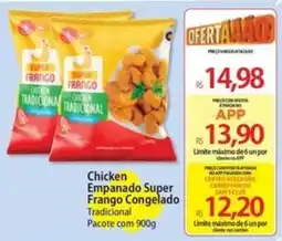 Atacadão Chicken Empanado Super Frango Congelado Tradicional oferta