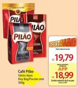 Atacadão Café pilão vários tipos oferta