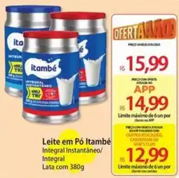 Atacadão Leite em Pó Itambé Integral Instantâneo/Integral oferta