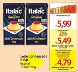 Atacadão Leite Condensado Italac Integral oferta