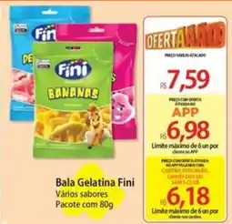 Atacadão Bala Gelatina Fini Vários sabores oferta