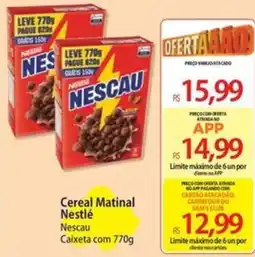 Atacadão Cereal matinal nestlé nescau oferta