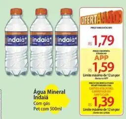 Atacadão Água Mineral Indaia Com gás oferta