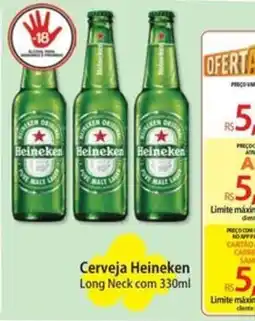 Atacadão Cerveja Heineken Long Neck oferta