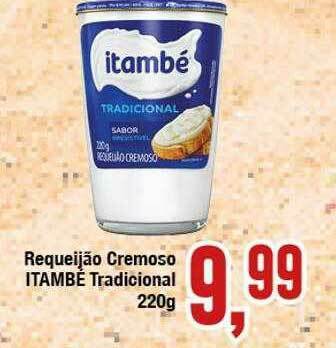 Rede Economia Requeijão Cremoso Itambé Tradicional oferta