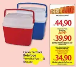 Atacadão Caixa Térmica Botafogo oferta