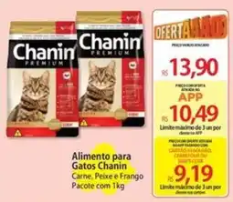 Atacadão Alimento para Gatos Chanin Carne, Peixe e Frango oferta