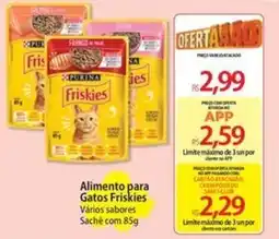 Atacadão Alimento para Gatos Friskies Vários sabores oferta