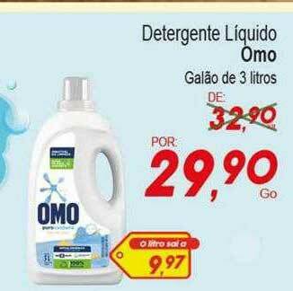 Villefort Atacadista Detergente Líquido Omo oferta