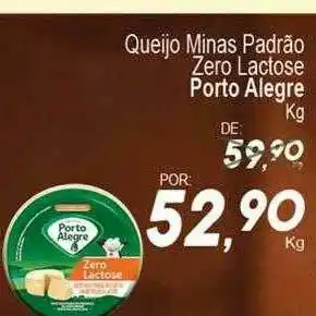 Villefort Atacadista Queijo Minas Padrão Zero Lactose Porto Alegre oferta