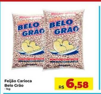 Rebouças Supermercados Feijão Carioca Belo Grão oferta