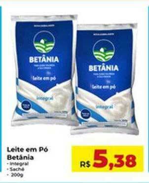Leite Em Pó Betânia