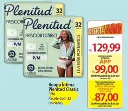 Atacadão Roupa íntima plenitud classic oferta