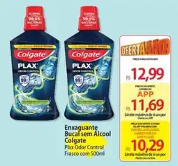 Atacadão Extrajante bucal sem álcool colgate plax odor control oferta