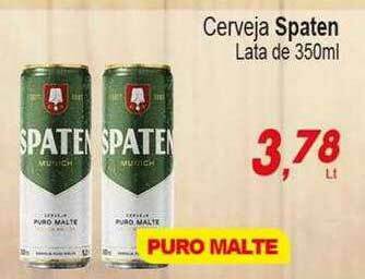 Villefort Atacadista Cerveja Spaten oferta