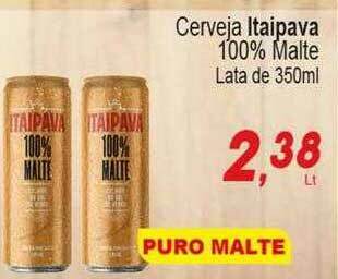 Villefort Atacadista Cerveja Itaipava 100% Malte oferta