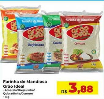 Farinha De Mandioca Grão Ideal