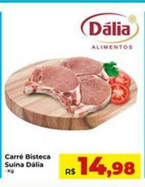 Rebouças Supermercados Carré Bisteca Suína Dália oferta