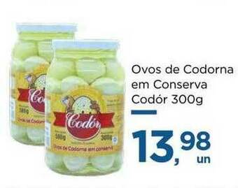 Super São Luiz Ovos De Codorna Em Conserva Codór oferta