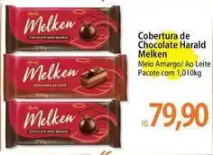 Atacadão Melken - cobertura de chocolate harald oferta
