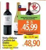Atacadão Casillero del diablo - vinho chileno oferta